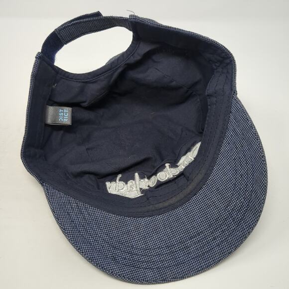 Outdoor Lady Strapback Cadet Army Cap Blue One Size Adjustable Cotton District - Picture 7 of 10